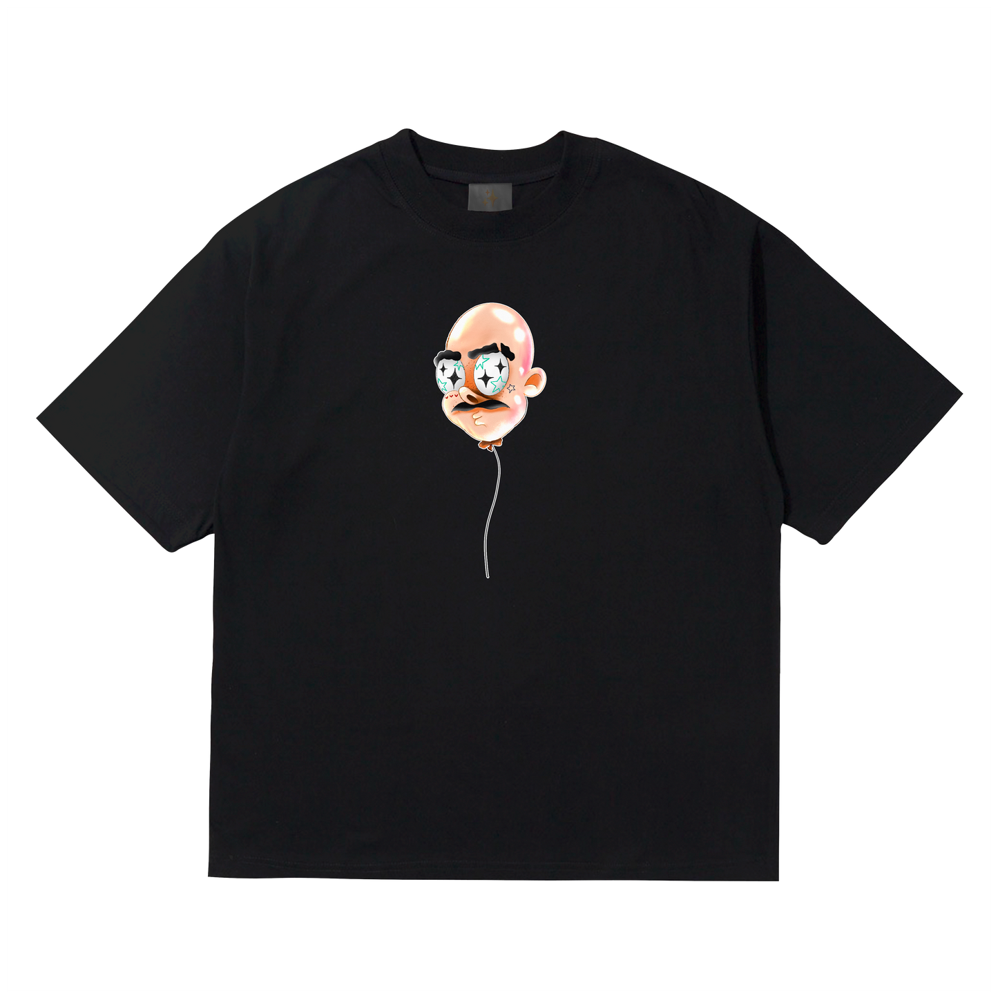 VIRTUGLOBO BLACK TEE
