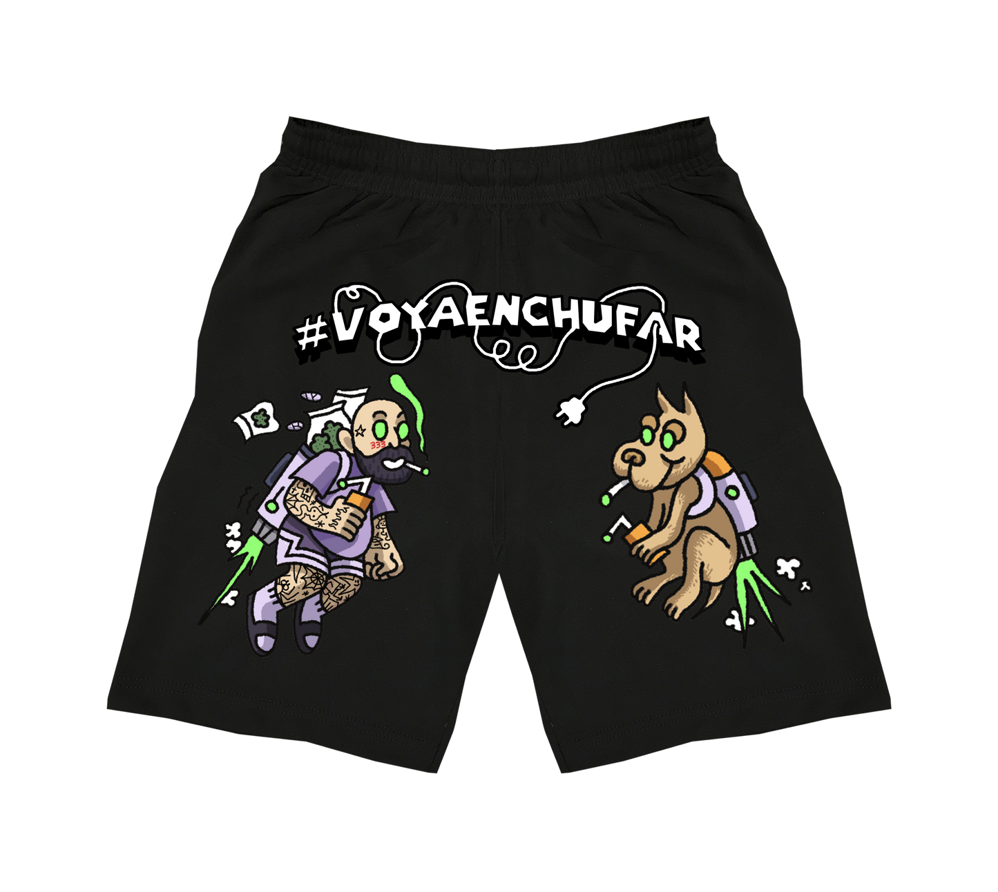 #VOYAENCHUFAR SHORT