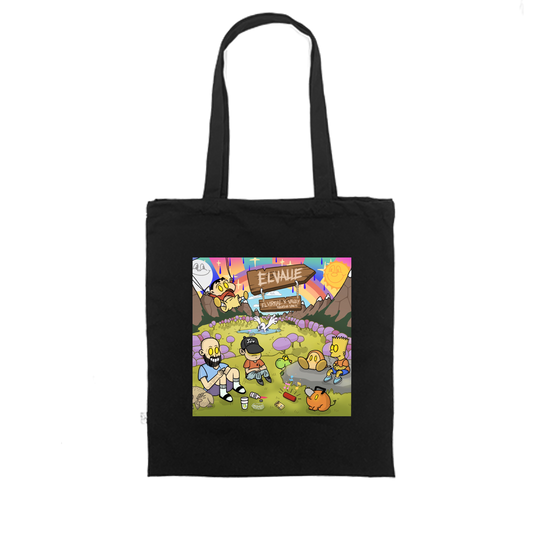 EL VALLE BLACK TOTEBAG